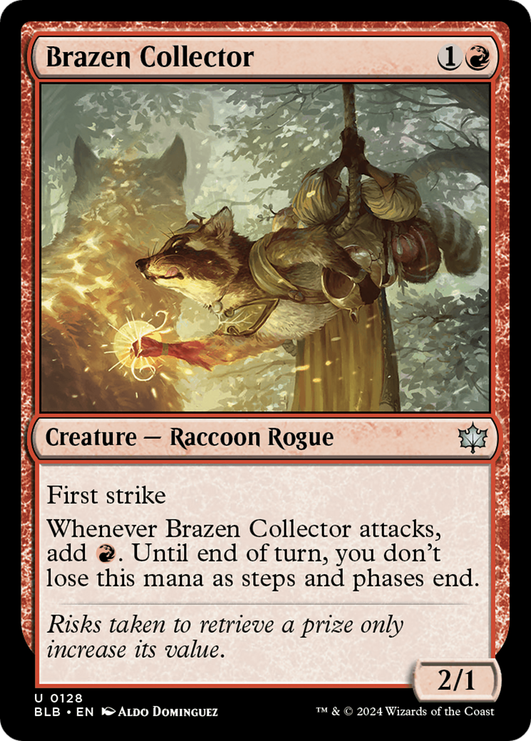 Brazen Collector [Bloomburrow] | Fandemonia Ltd