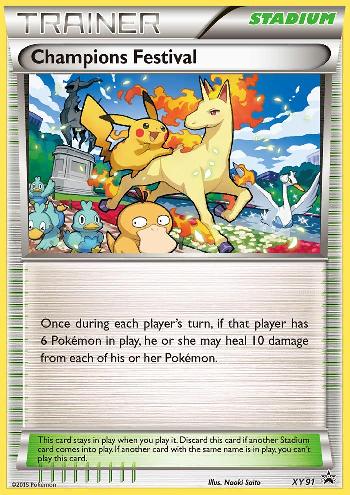 Champions Festival (XY91) (2015) [XY: Black Star Promos] | Fandemonia Ltd