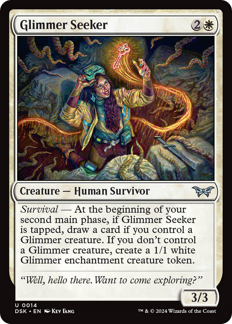 Glimmer Seeker [Duskmourn: House of Horror] | Fandemonia Ltd