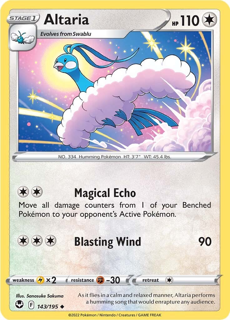 Altaria (143/195) [Sword & Shield: Silver Tempest] | Fandemonia Ltd