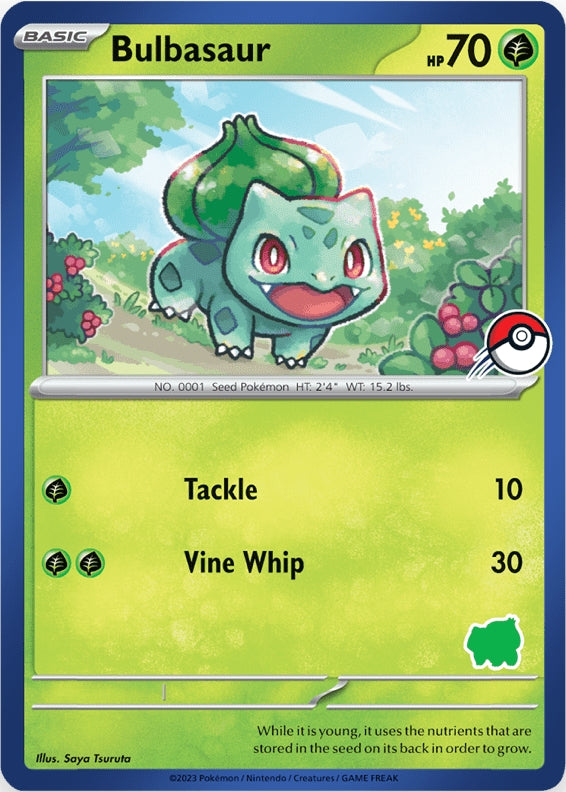 Bulbasaur (Blue Border) [My First Battle] | Fandemonia Ltd