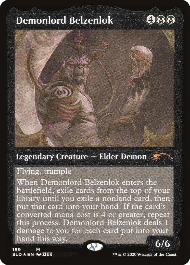 Demonlord Belzenlok (Foil Etched) [Secret Lair Drop Series] | Fandemonia Ltd