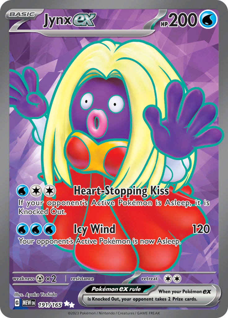 Jynx ex (191/165) [Scarlet & Violet: 151] | Fandemonia Ltd