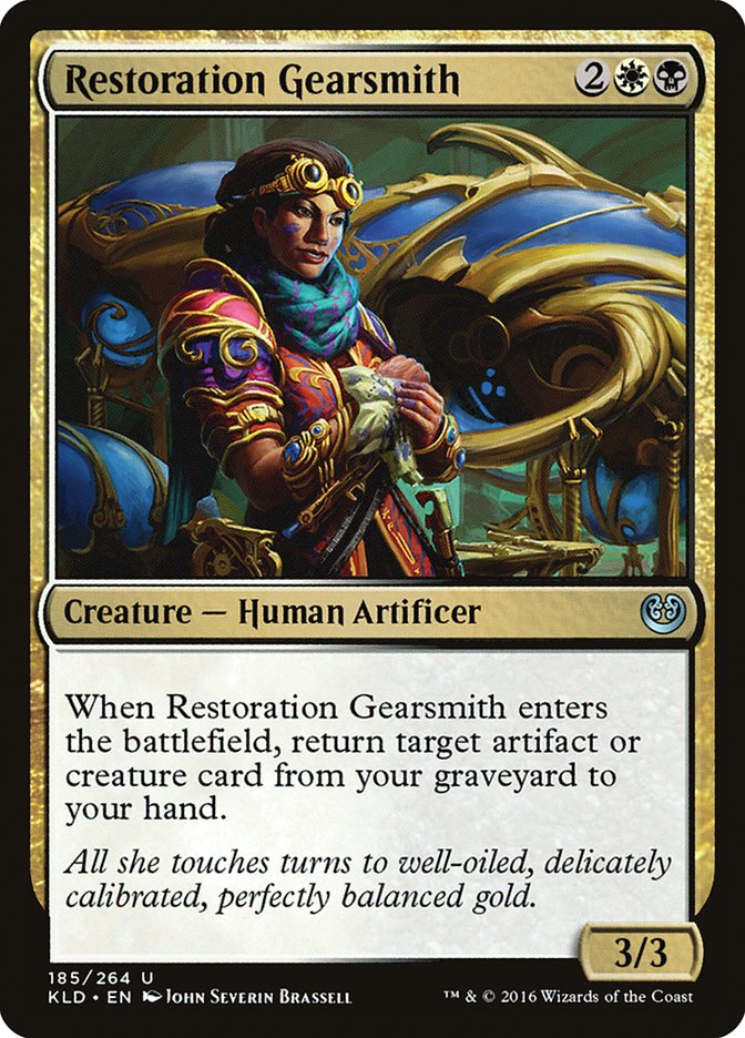 Restoration Gearsmith [Kaladesh] | Fandemonia Ltd