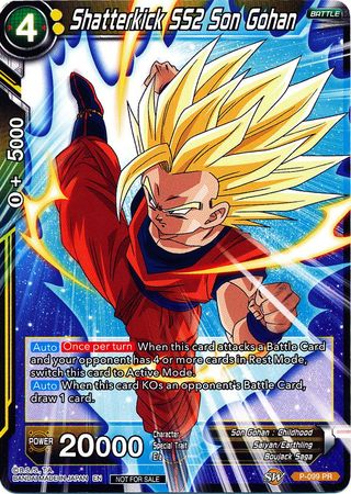 Shatterkick SS2 Son Gohan (P-099) [Promotion Cards] | Fandemonia Ltd