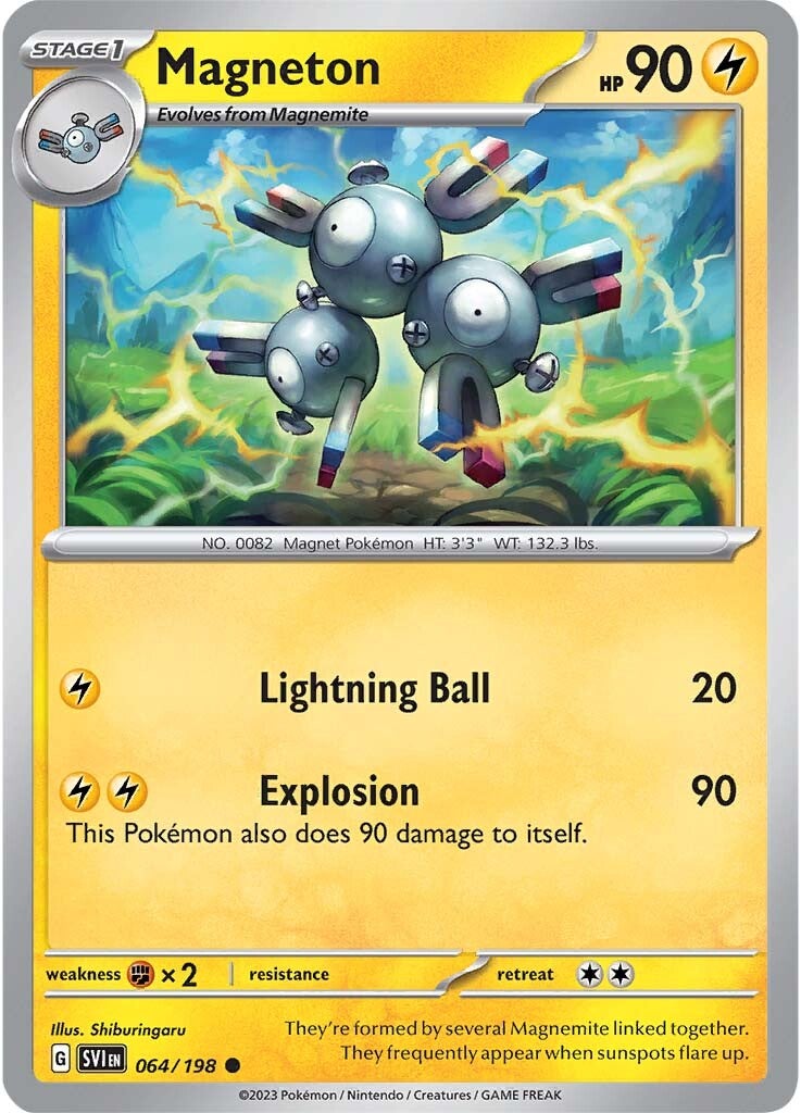 Magneton (064/198) [Scarlet & Violet: Base Set] | Fandemonia Ltd