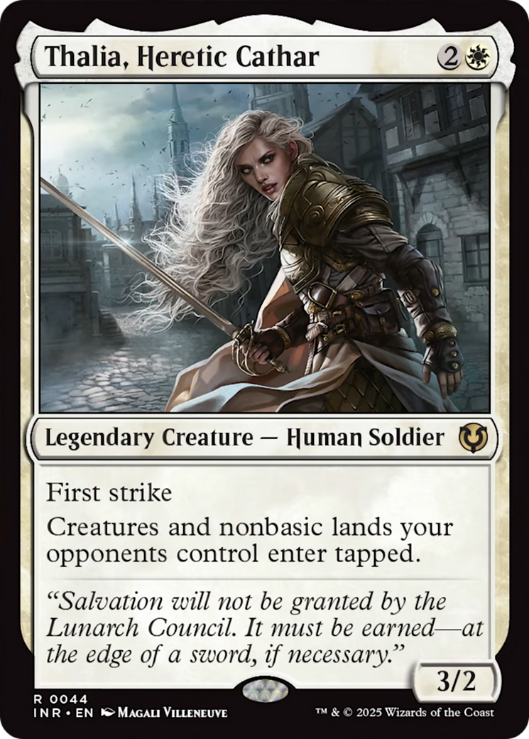 Thalia, Heretic Cathar [Innistrad Remastered] | Fandemonia Ltd