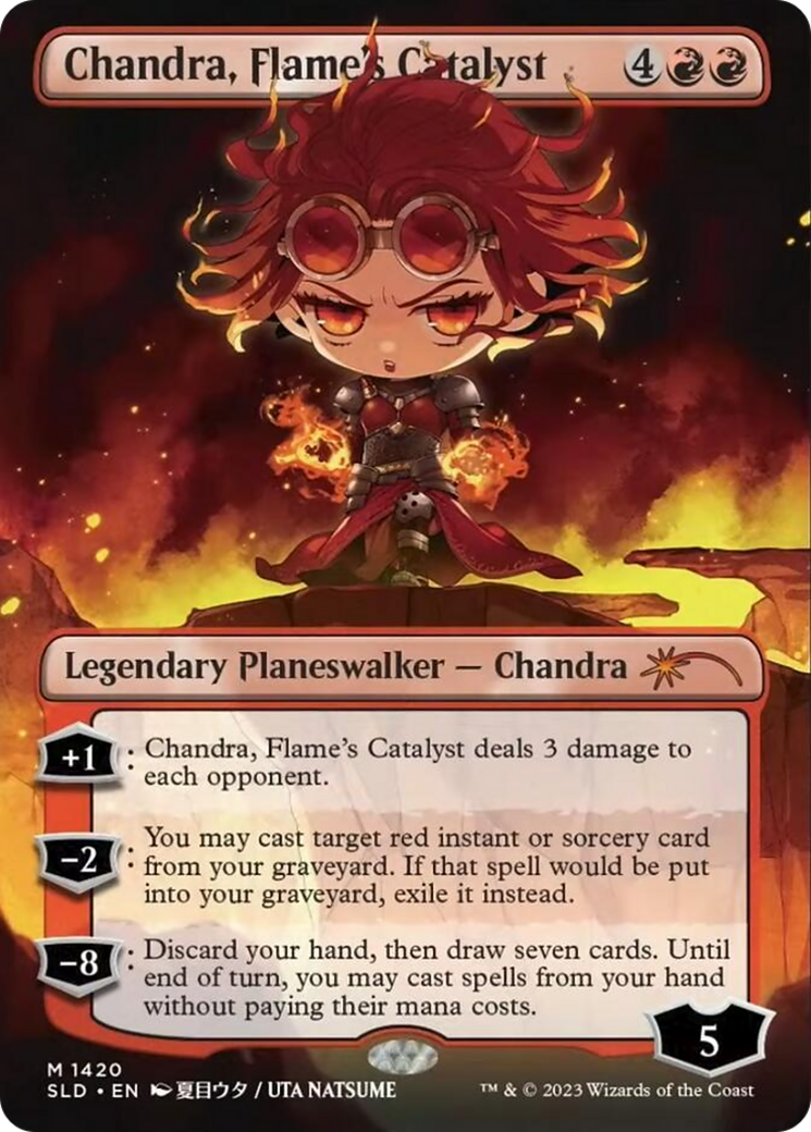 Chandra, Flame's Catalyst (Rainbow Foil) [Secret Lair Drop Series] | Fandemonia Ltd