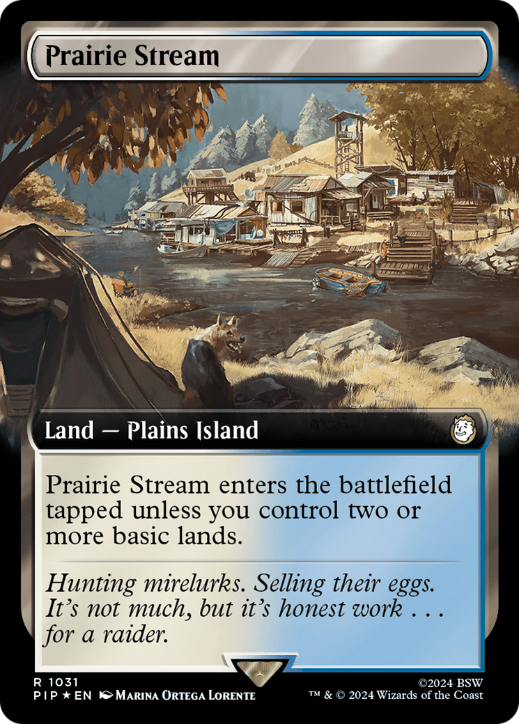 Prairie Stream (Extended Art) (Surge Foil) [Fallout] | Fandemonia Ltd