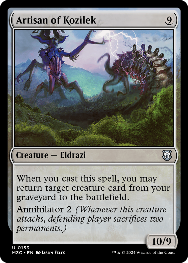 Artisan of Kozilek (Ripple Foil) [Modern Horizons 3 Commander] | Fandemonia Ltd