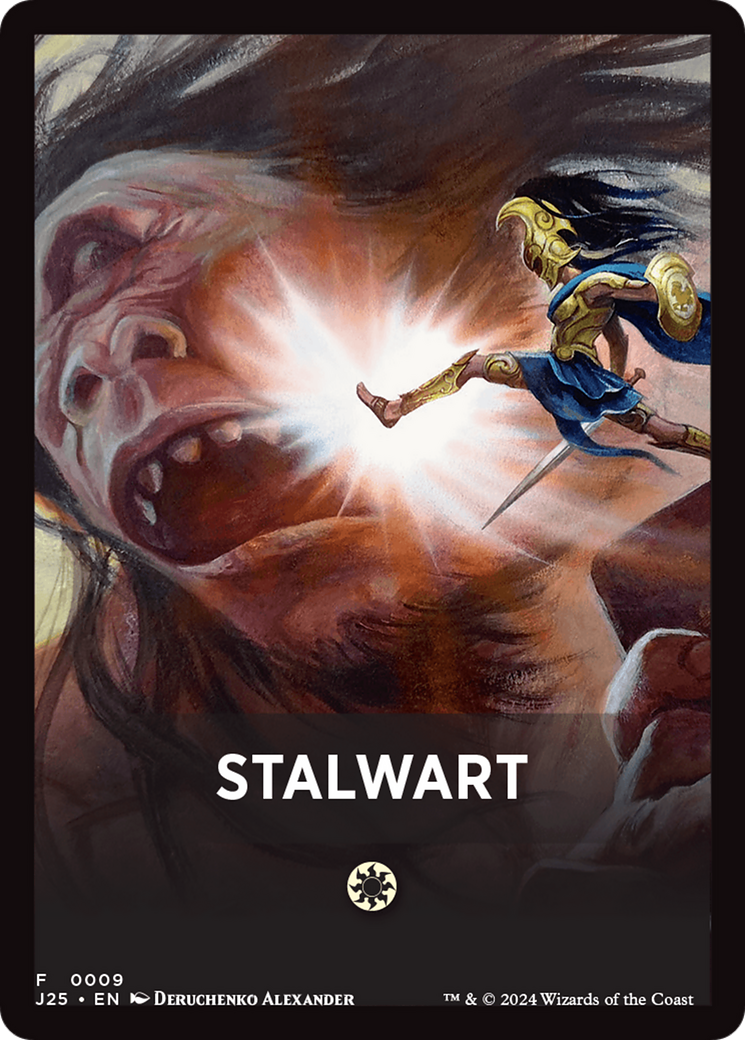 Stalwart Theme Card [Foundations Jumpstart Front Cards] | Fandemonia Ltd