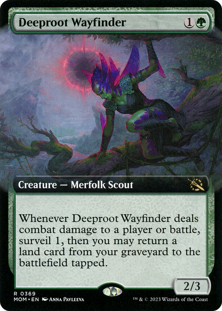 Deeproot Wayfinder (Extended Art) [March of the Machine] | Fandemonia Ltd