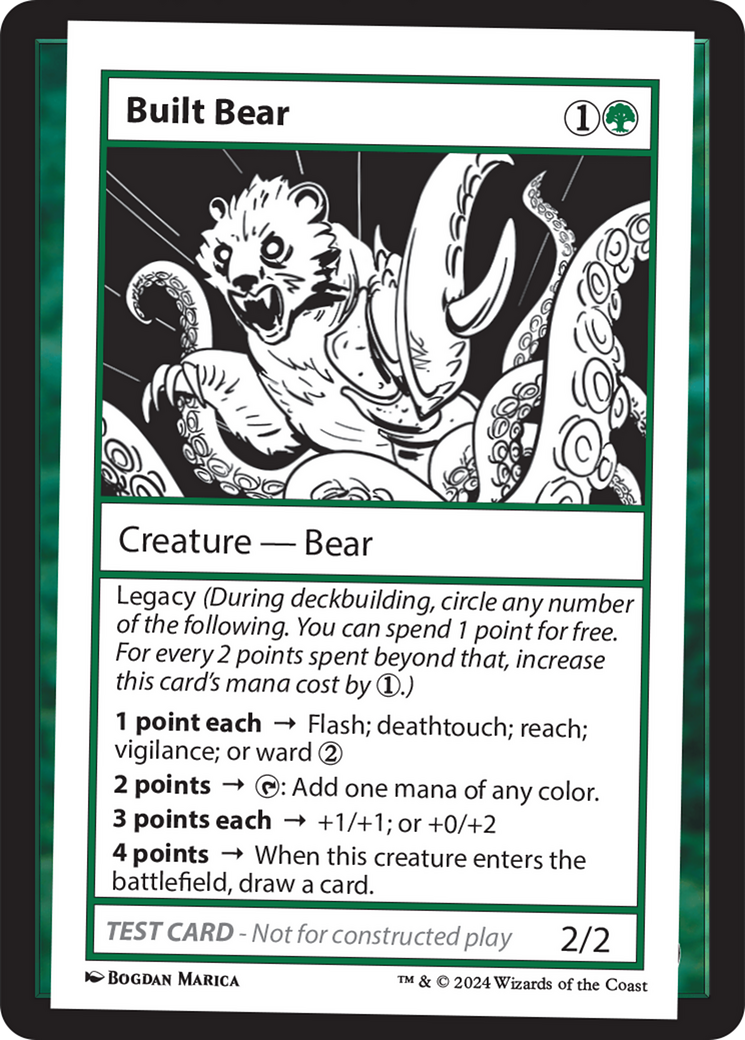 Built Bear [Mystery Booster 2 Playtest Cards] | Fandemonia Ltd