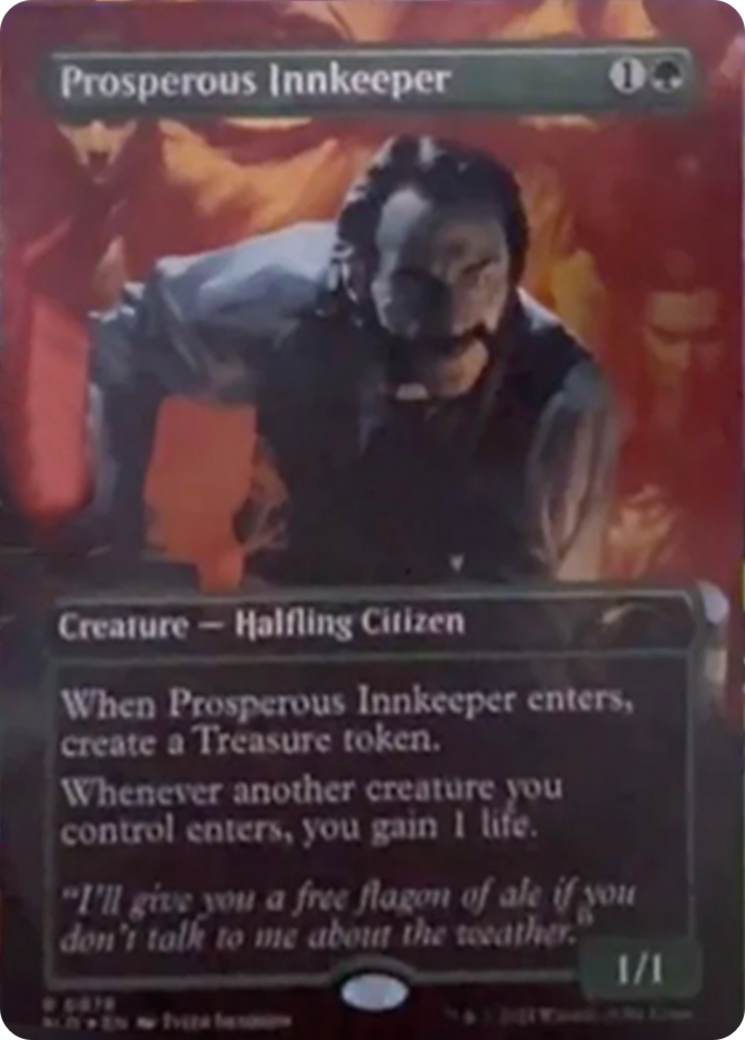 Prosperous Innkeeper (Rainbow Foil) [Secret Lair Drop Series] | Fandemonia Ltd