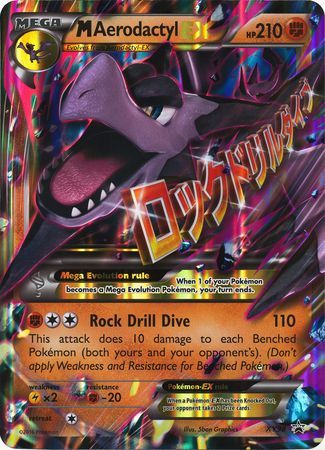 M Aerodactyl EX (XY98) (Jumbo Card) [XY: Black Star Promos] | Fandemonia Ltd