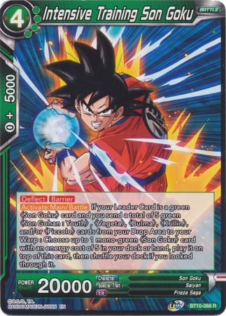 Intensive Training Son Goku (BT10-066) [Rise of the Unison Warrior 2nd Edition] | Fandemonia Ltd