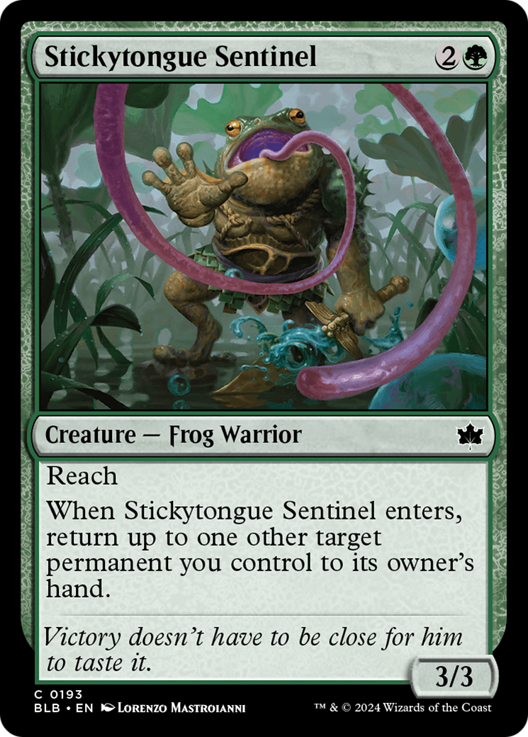 Stickytongue Sentinel [Bloomburrow] | Fandemonia Ltd