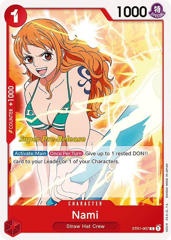 Nami [Super Pre-Release Starter Deck: Straw Hat Crew] | Fandemonia Ltd