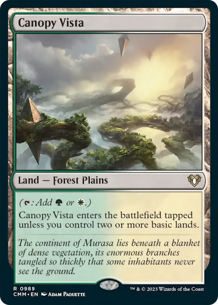 Canopy Vista [Commander Masters] | Fandemonia Ltd