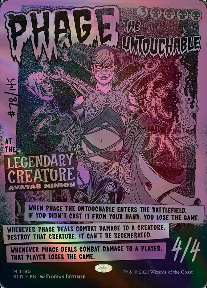 Phage the Untouchable [Secret Lair Drop Series] | Fandemonia Ltd