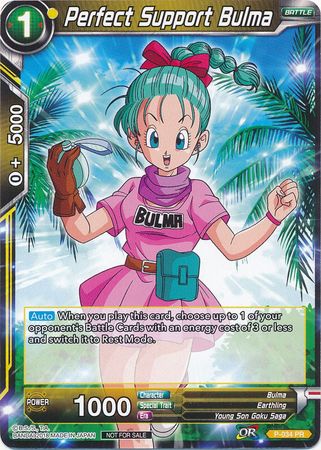 Perfect Support Bulma (Non-Foil) (P-034) [Promotion Cards] | Fandemonia Ltd