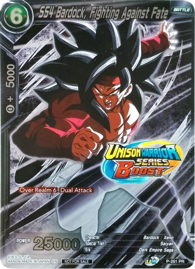 SS4 Bardock, Fighting Against Fate (Event Pack 08) (P-261) [Tournament Promotion Cards] | Fandemonia Ltd