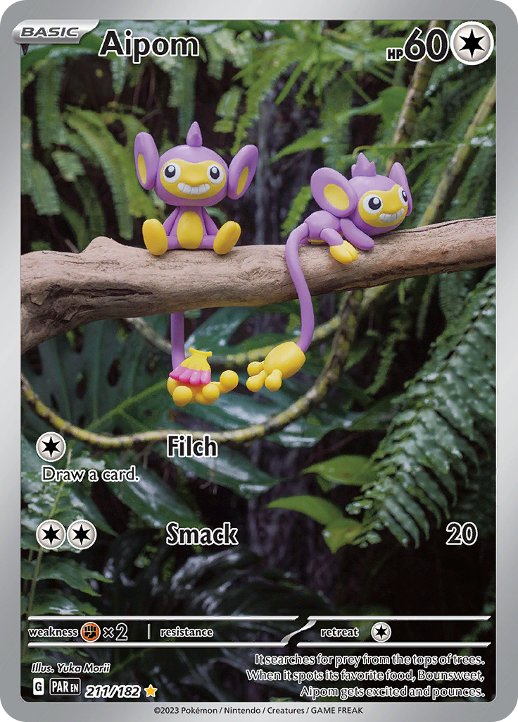 Aipom (211/182) [Scarlet & Violet: Paradox Rift] | Fandemonia Ltd