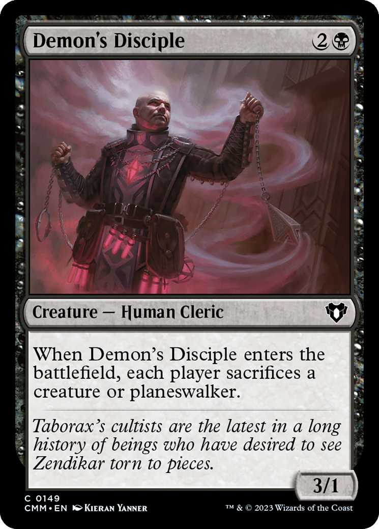 Demon's Disciple [Commander Masters] | Fandemonia Ltd