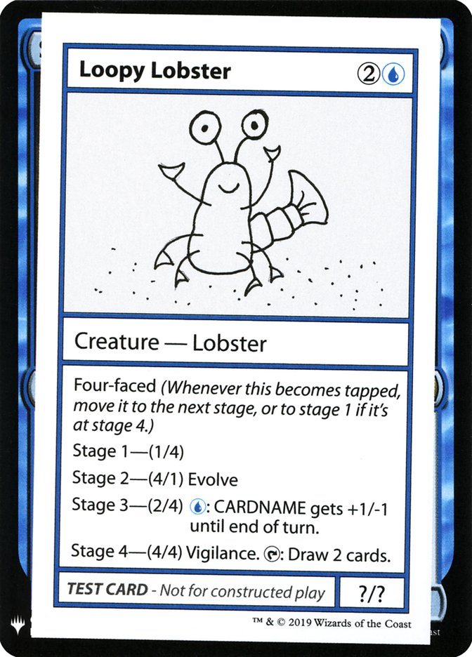 Loopy Lobster [Mystery Booster Playtest Cards] | Fandemonia Ltd