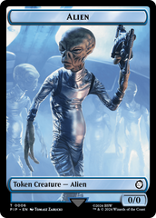 Alien // Clue Double-Sided Token [Fallout Tokens] | Fandemonia Ltd