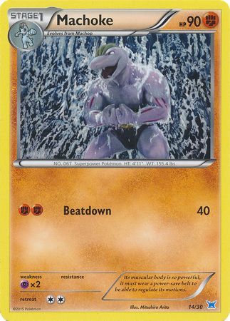 Machoke (14/30) [XY: Trainer Kit 2 - Latios] | Fandemonia Ltd