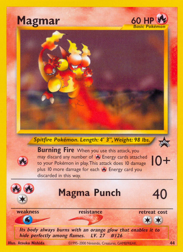 Magmar (44) [Wizards of the Coast: Black Star Promos] | Fandemonia Ltd