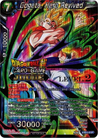 Gogeta, Hero Revived (Level 2) (BT5-038) [Judge Promotion Cards] | Fandemonia Ltd