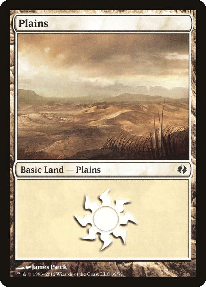 Plains (39) [Duel Decks: Venser vs. Koth] | Fandemonia Ltd