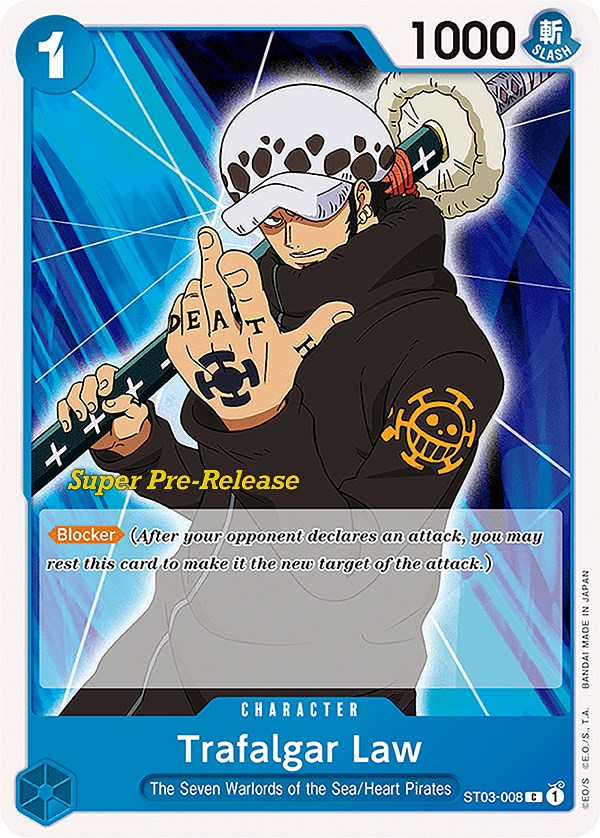 Trafalgar Law [Super Pre-Release Starter Deck: The Seven Warlords of the Sea] | Fandemonia Ltd