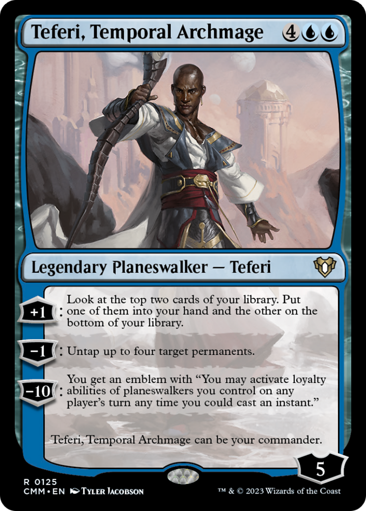 Teferi, Temporal Archmage [Commander Masters] | Fandemonia Ltd