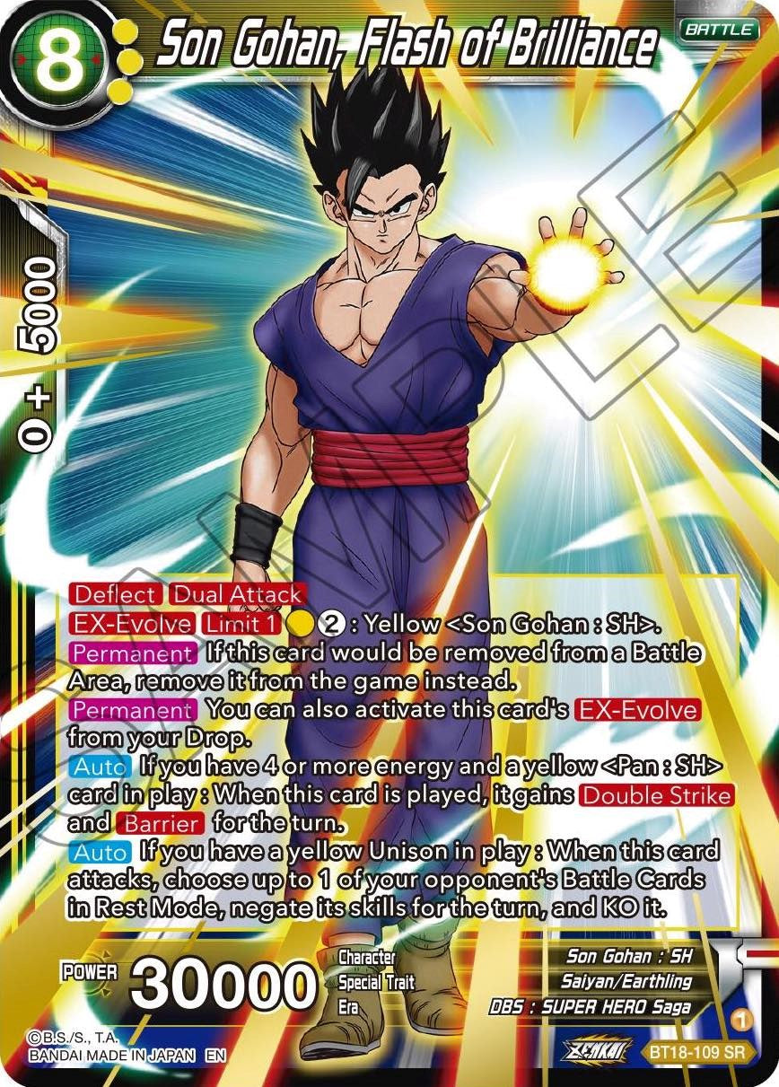 Son Gohan, Flash of Brilliance (BT18-109) [Promotion Cards] | Fandemonia Ltd