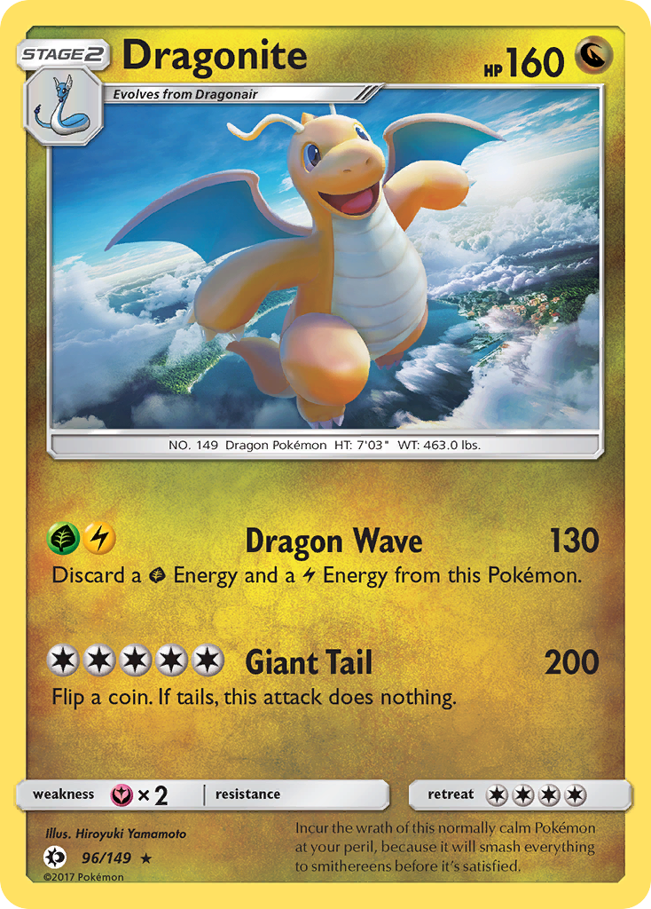 Dragonite (96/149) [Sun & Moon: Base Set] | Fandemonia Ltd