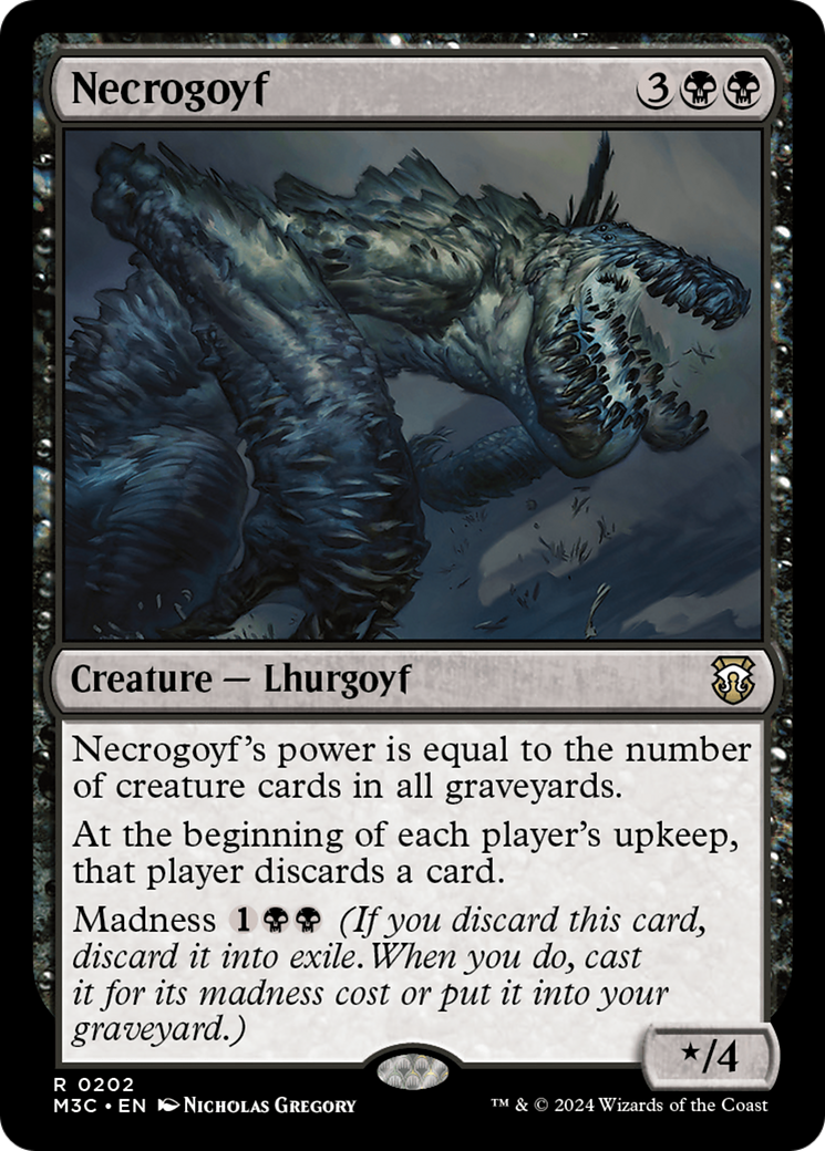 Necrogoyf [Modern Horizons 3 Commander] | Fandemonia Ltd