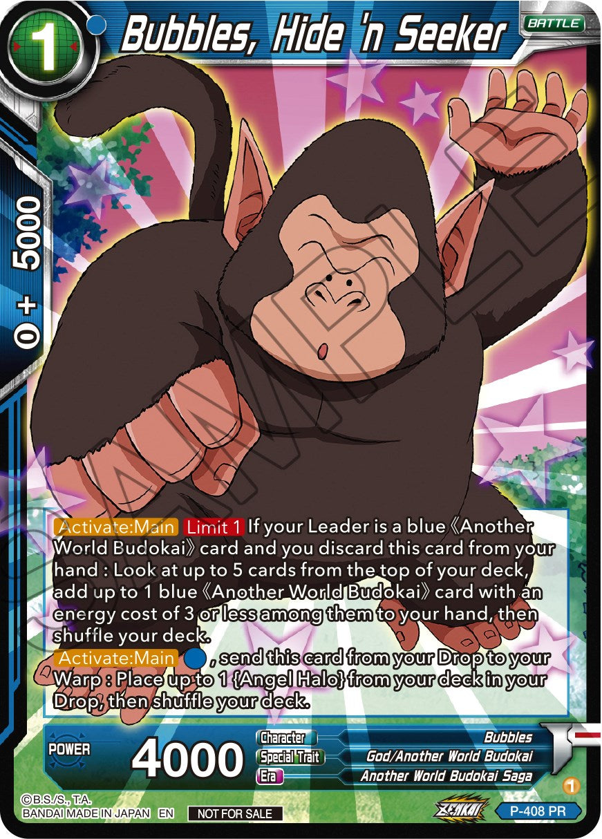 Bubbles, Hide 'n Seeker (Zenkai Series Tournament Pack Vol.1) (P-408) [Tournament Promotion Cards] | Fandemonia Ltd