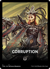 Corruption Theme Card [Phyrexia: All Will Be One Tokens] | Fandemonia Ltd