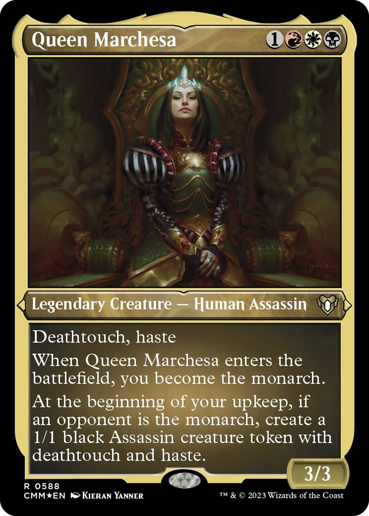 Queen Marchesa (Foil Etched) [Commander Masters] | Fandemonia Ltd