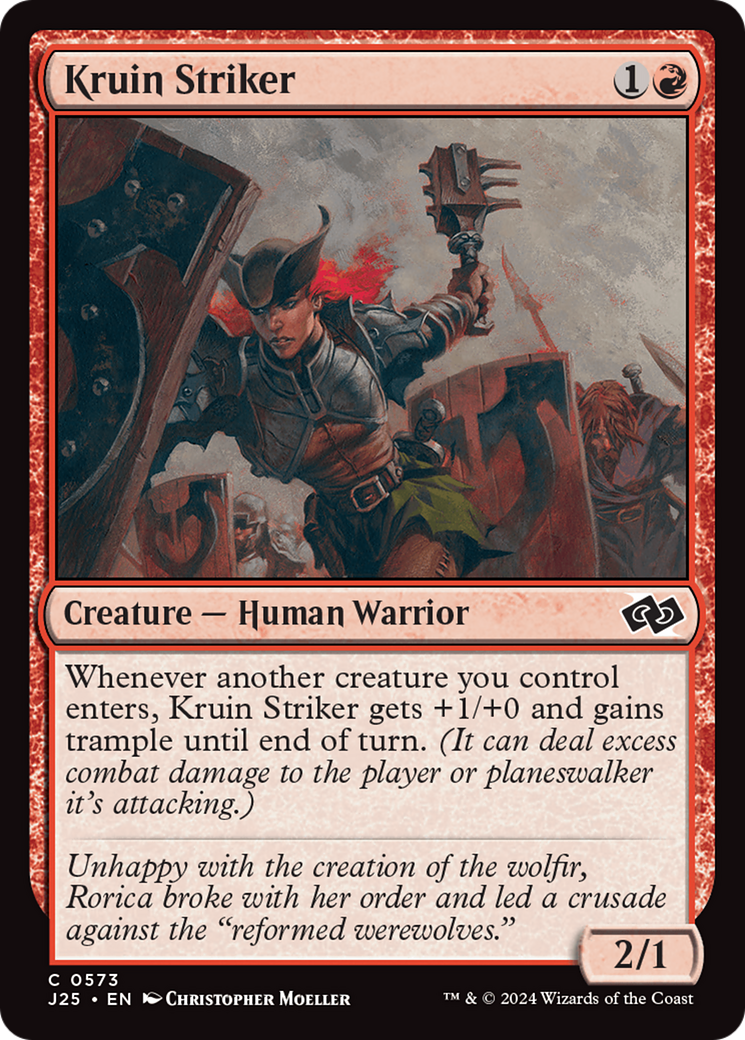 Kruin Striker [Foundations Jumpstart] | Fandemonia Ltd