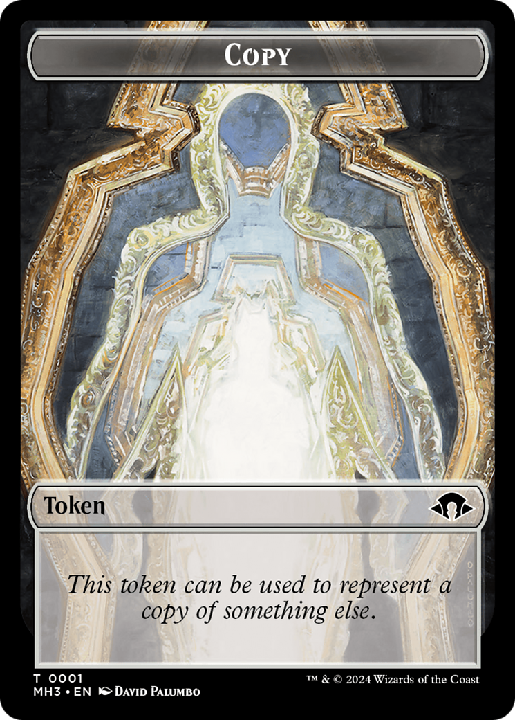 Phyrexian Germ // Copy Double-Sided Token [Modern Horizons 3 Tokens] | Fandemonia Ltd