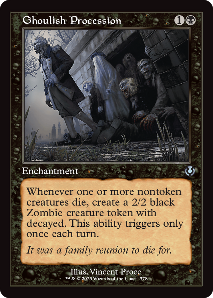 Ghoulish Procession (Retro Frame) [Innistrad Remastered] | Fandemonia Ltd