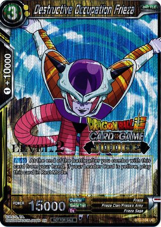 Destructive Occupation Frieza (Level 2) (BT2-104) [Judge Promotion Cards] | Fandemonia Ltd