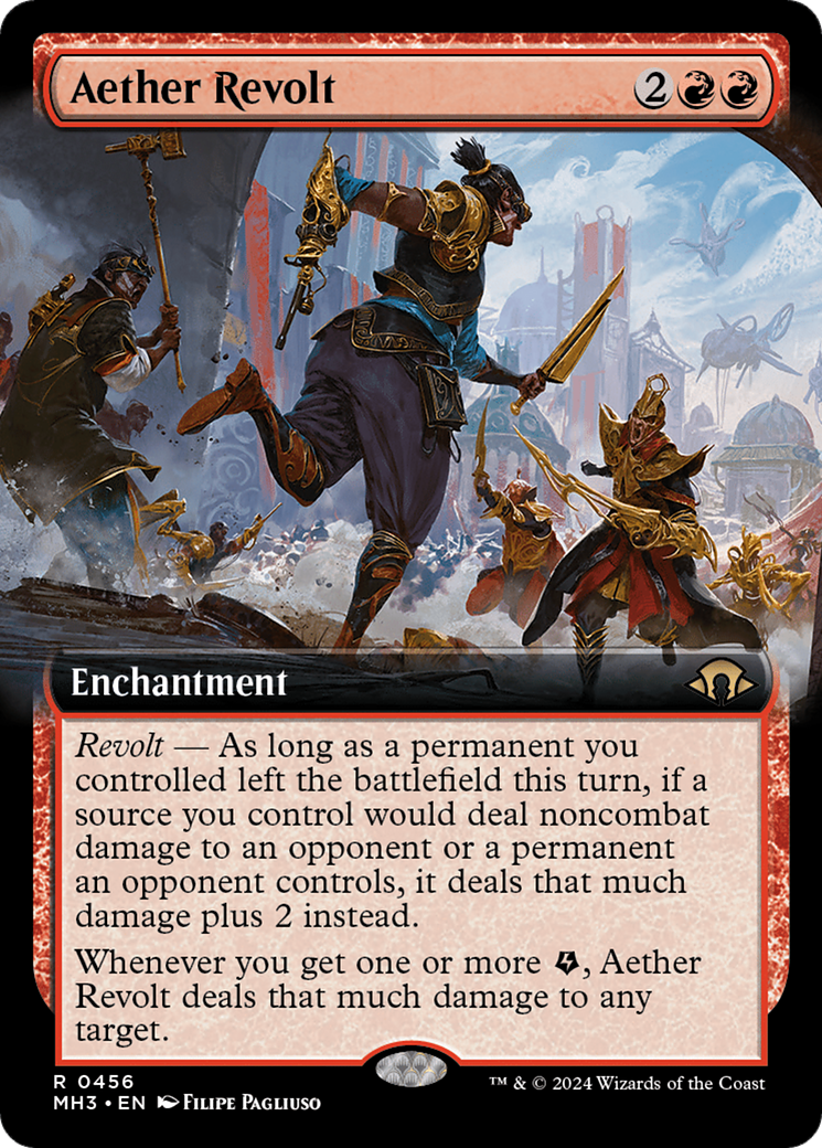 Aether Revolt (Extended Art) [Modern Horizons 3] | Fandemonia Ltd