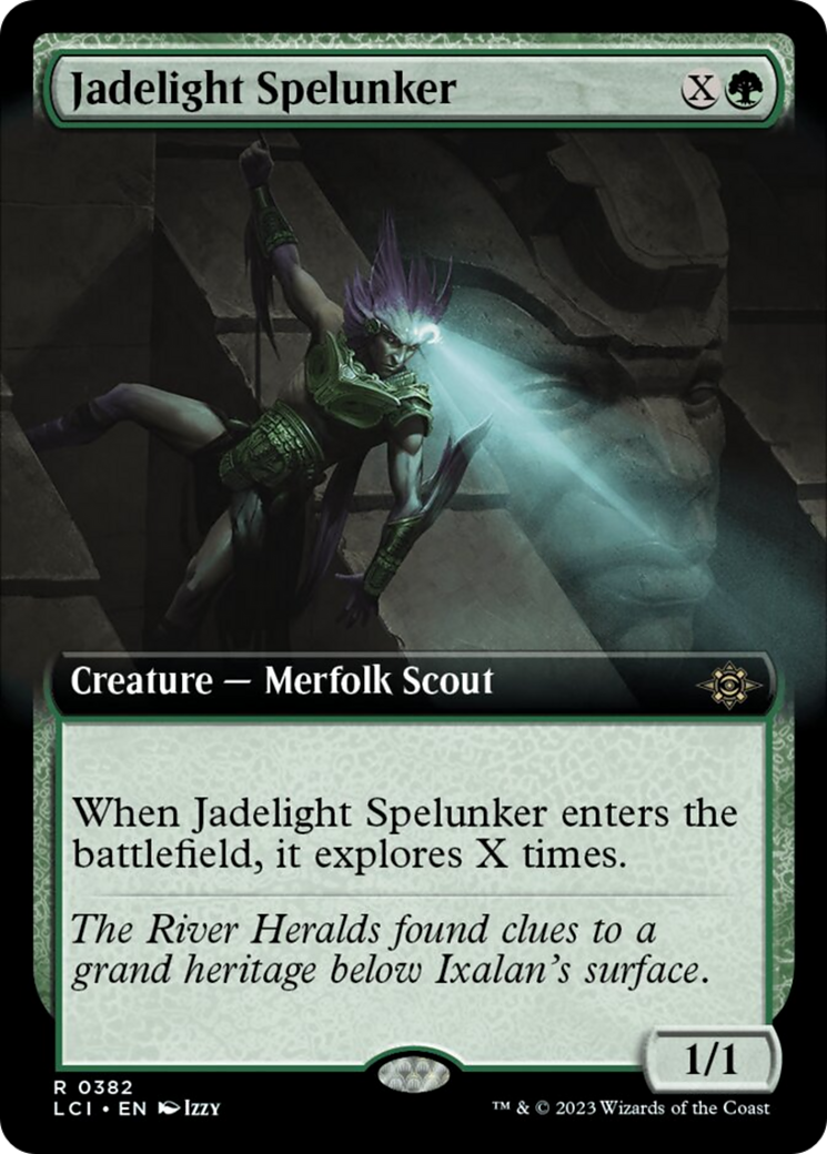 Jadelight Spelunker (Extended Art) [The Lost Caverns of Ixalan] | Fandemonia Ltd