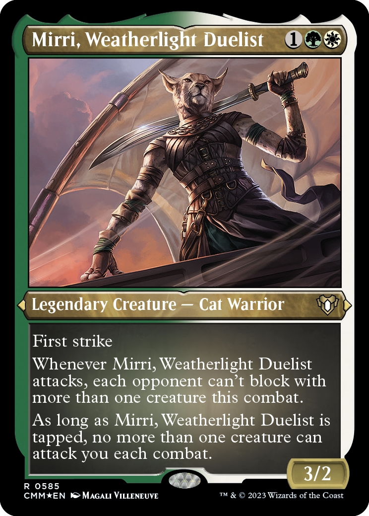 Mirri, Weatherlight Duelist (Foil Etched) [Commander Masters] | Fandemonia Ltd