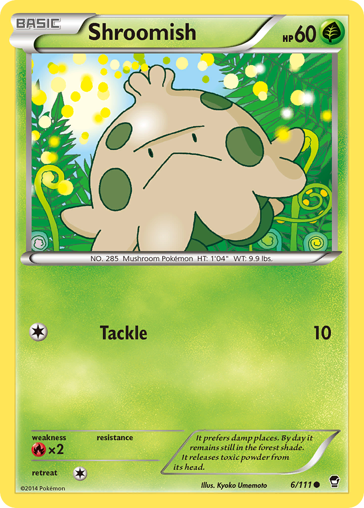 Shroomish (6/111) [XY: Furious Fists] | Fandemonia Ltd